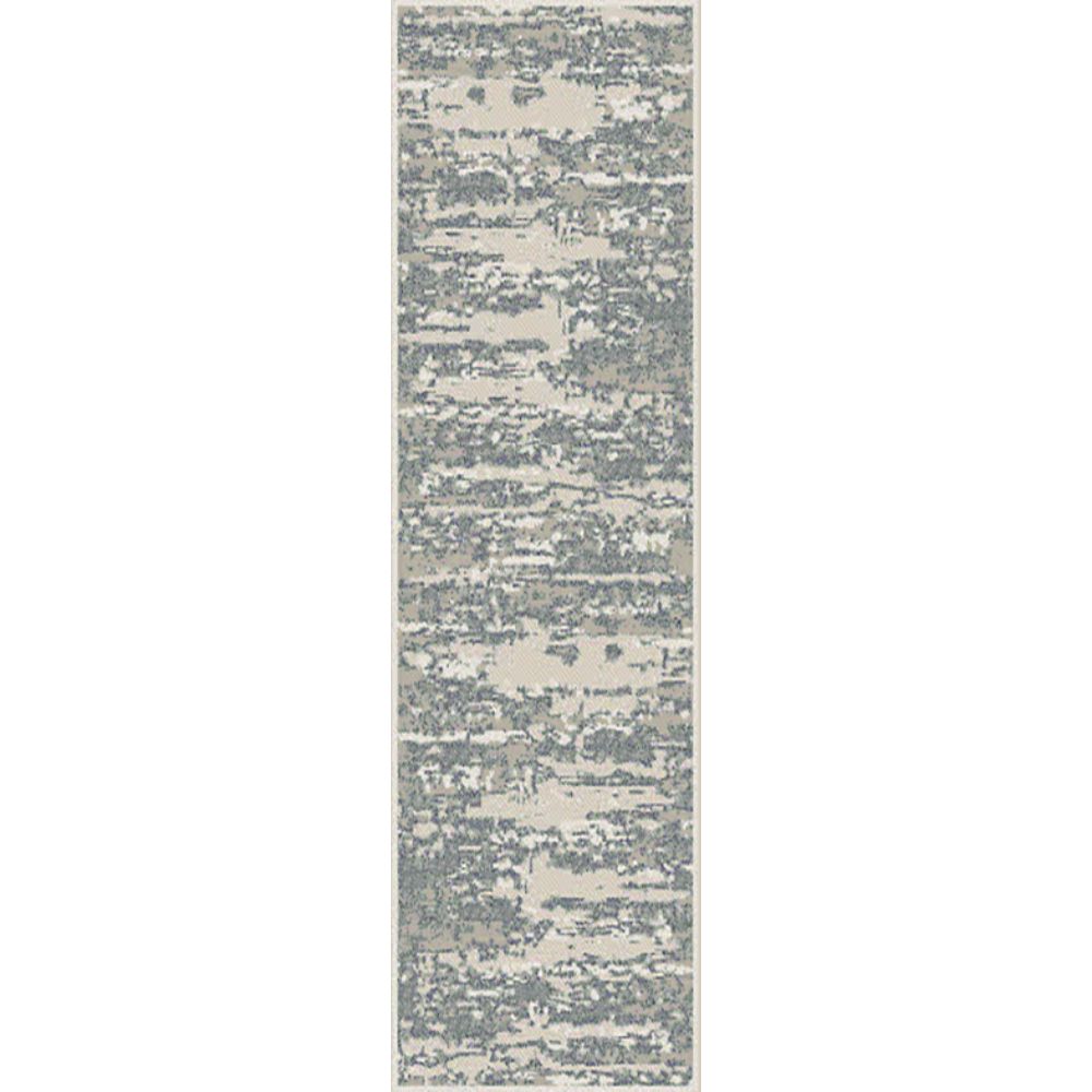 Dynamic Rugs 4234-950 Melissa 2.2 Ft. X 7.3 Ft. Finished Runner Rug in Grey/Blue